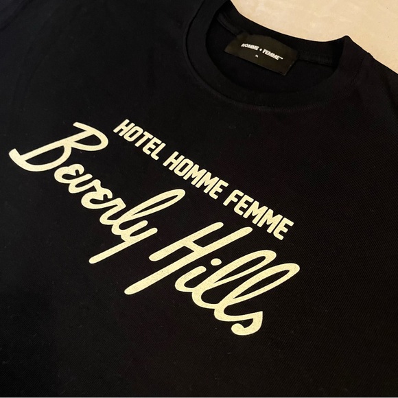 Homme Femme Other - NWOT Hotel Homme Femme Men’s T-Shirt Sz XL